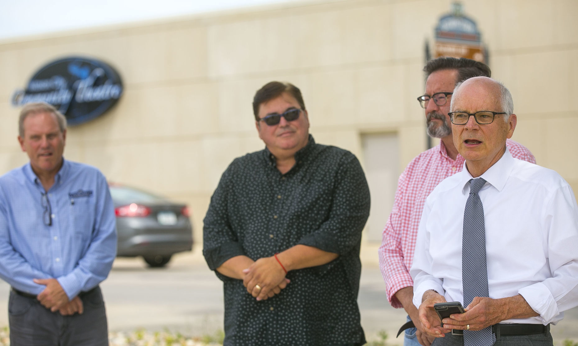 Mason City officials tour future hotel site